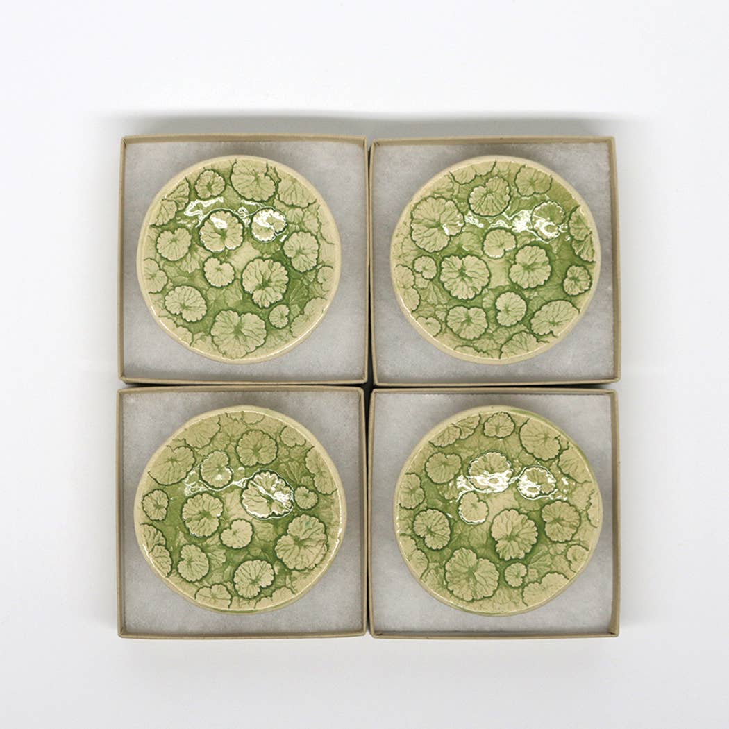 Pottery Dish Bowl - Ground Ivy Handmade USA