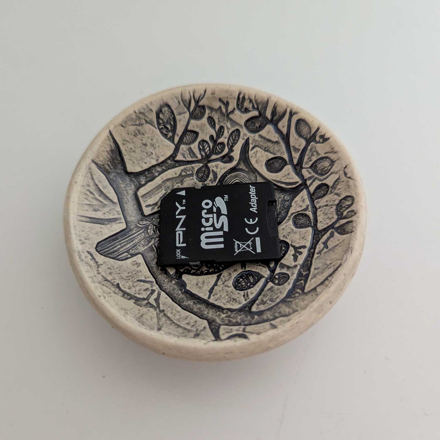 Pottery Dish Bowl - Owl