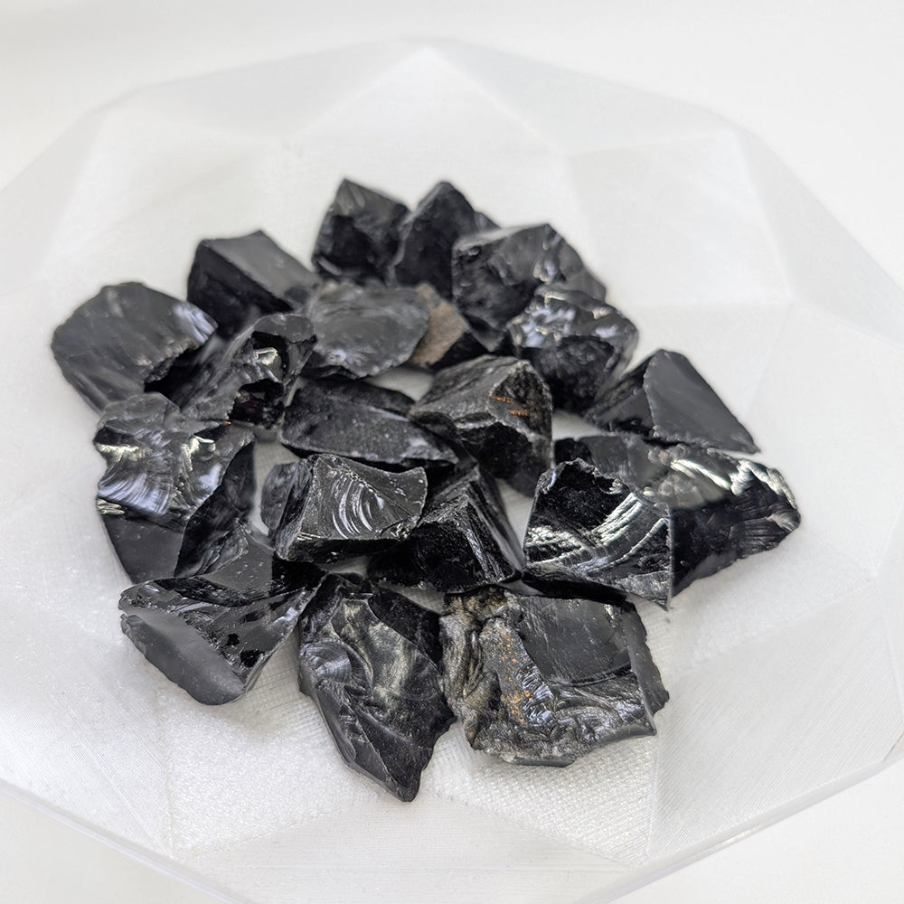 Black Obsidian Natural Raw