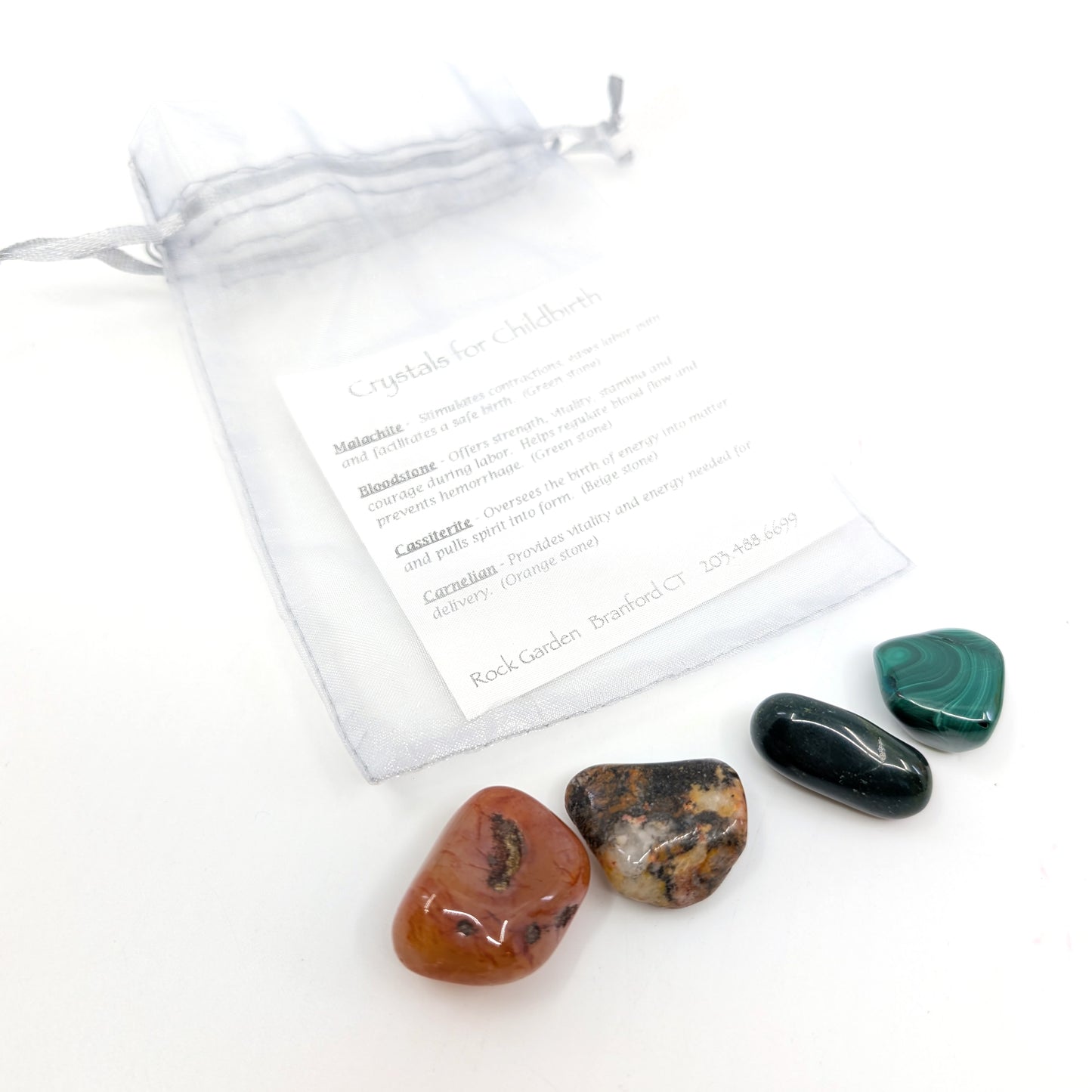 Childbirth Energy Stone Pouch