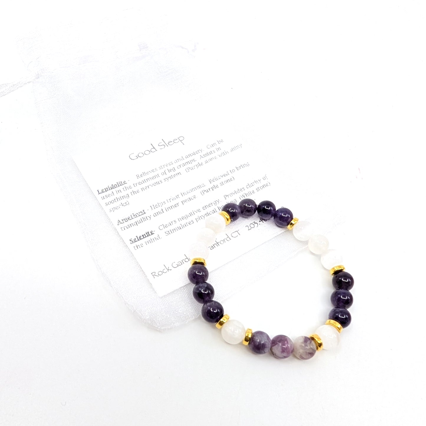 Good Sleep Energy Bracelet Pouch