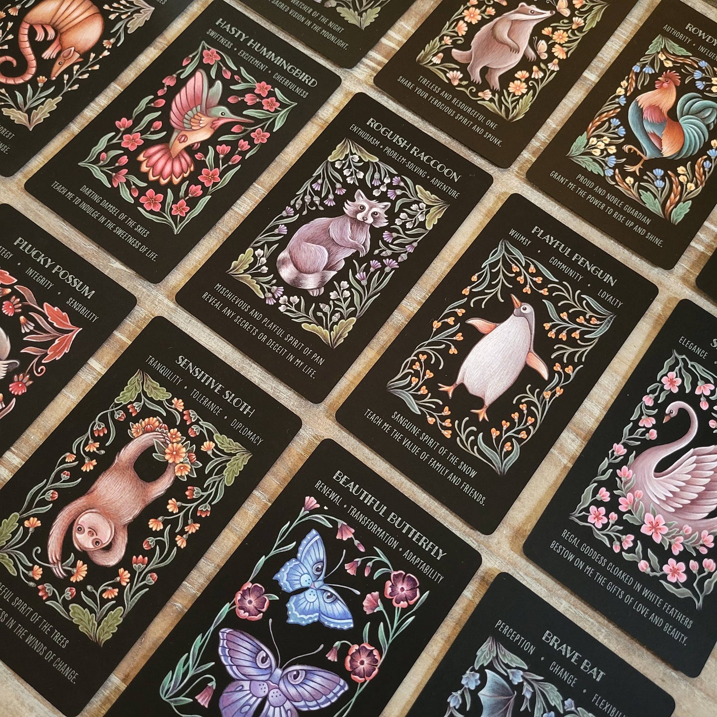 Wild Whiskers Oracle Deck - Spirit Animal Divination Cards