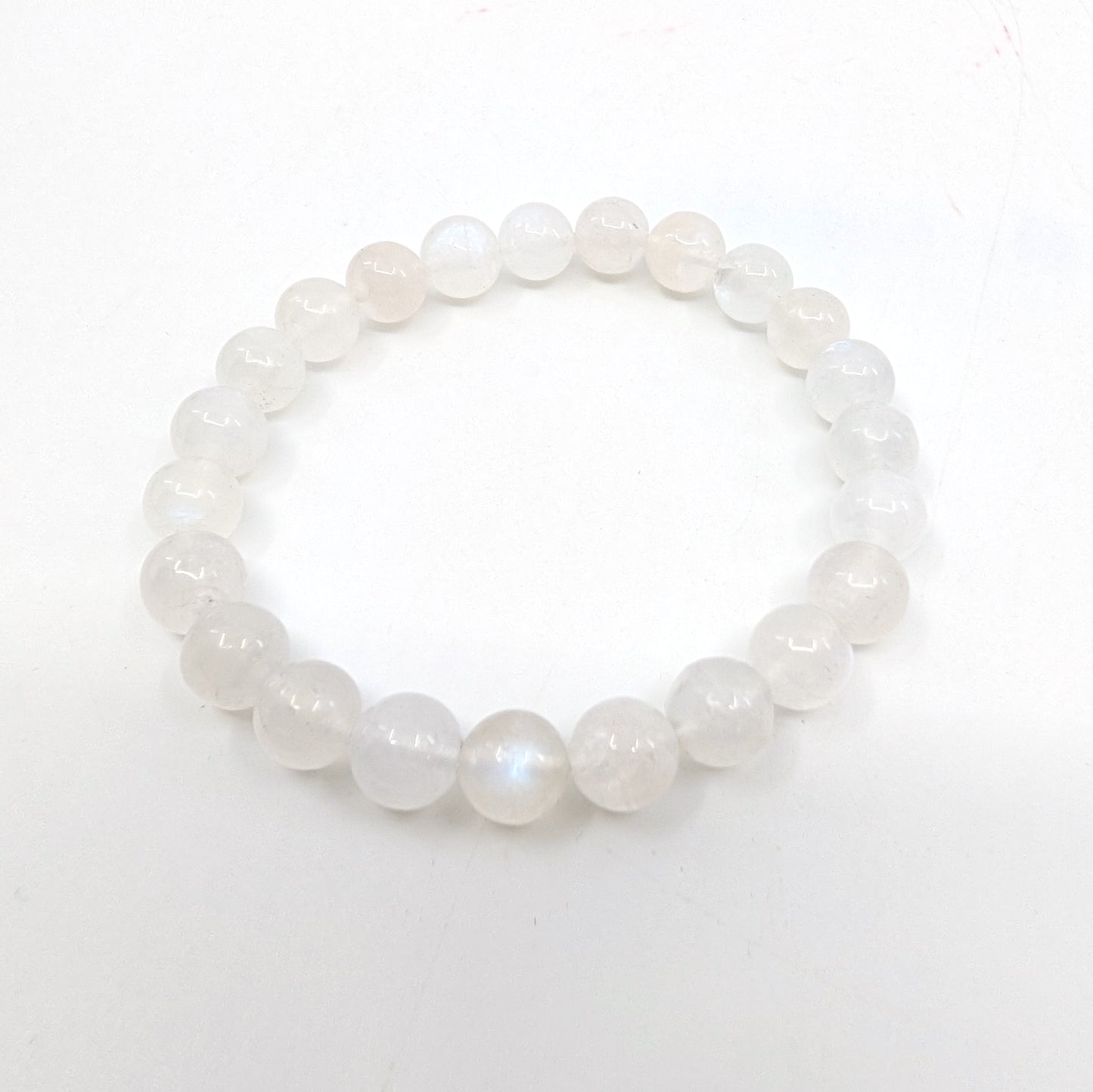 Moonstone 8mm 7.5” Stretch Bracelet