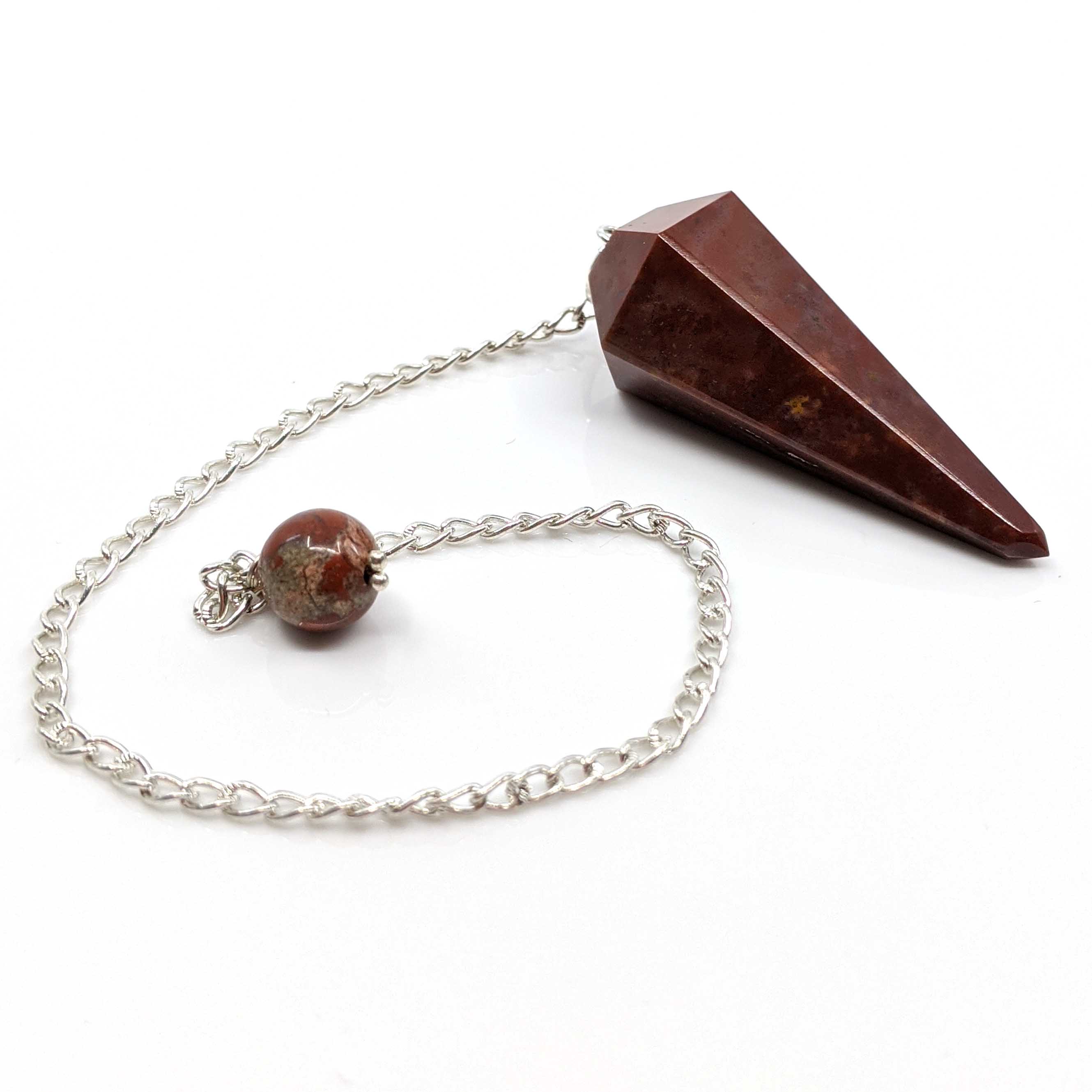 Red jasper pendulum on sale