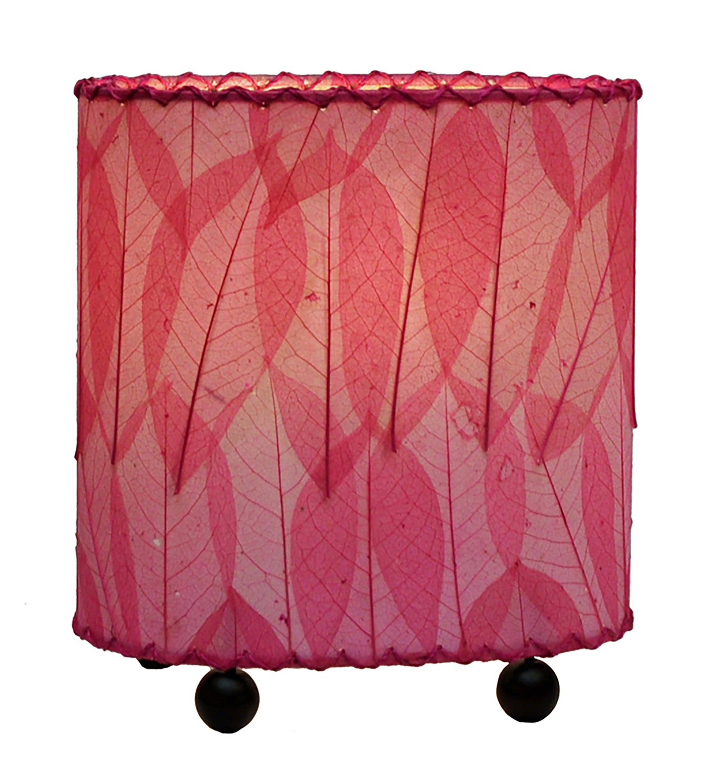 Mini Guyabano Pink Leaf Lamp