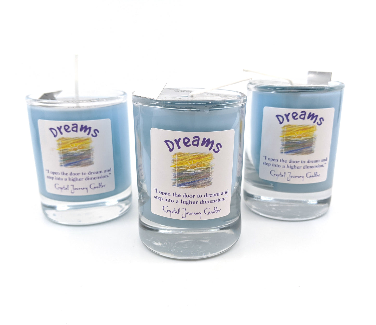 Crystal Journey Filled Votive Holder - Dreams