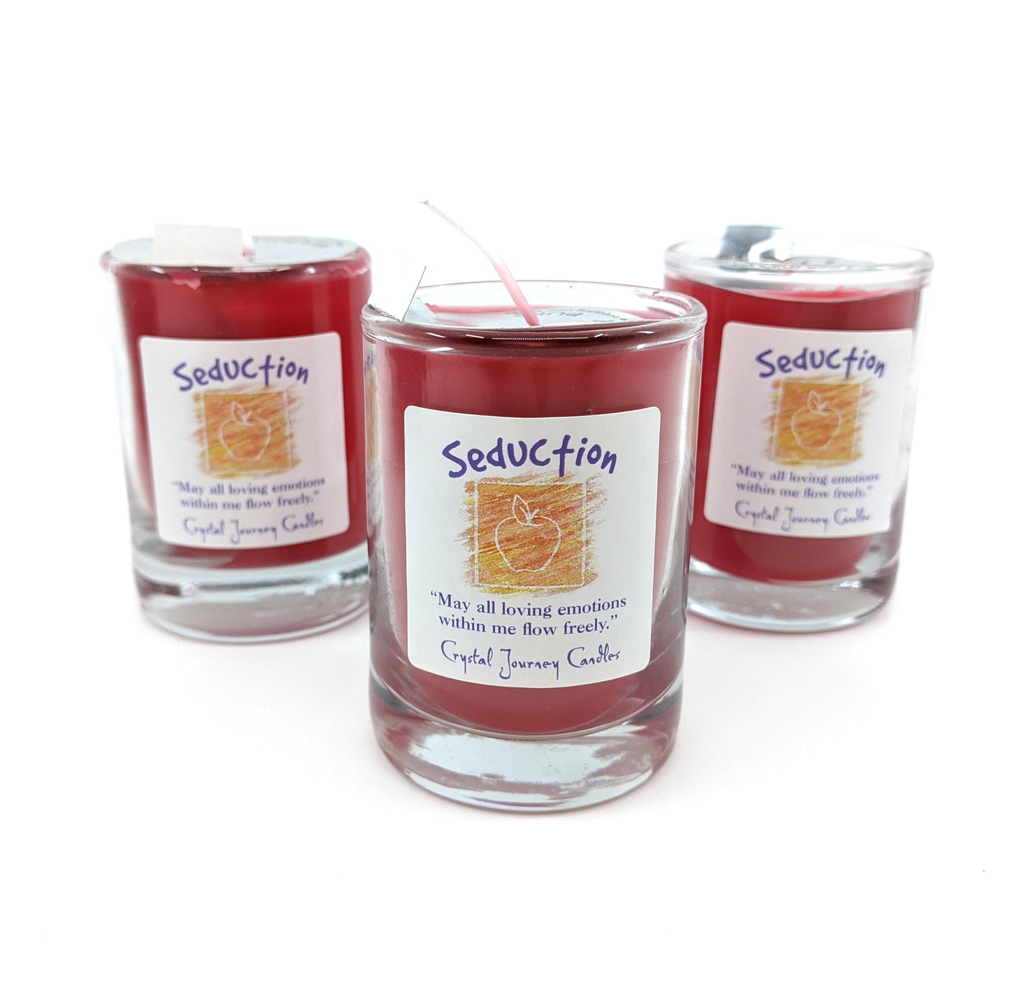 Crystal Journey Filled Votive Holder - Seduction