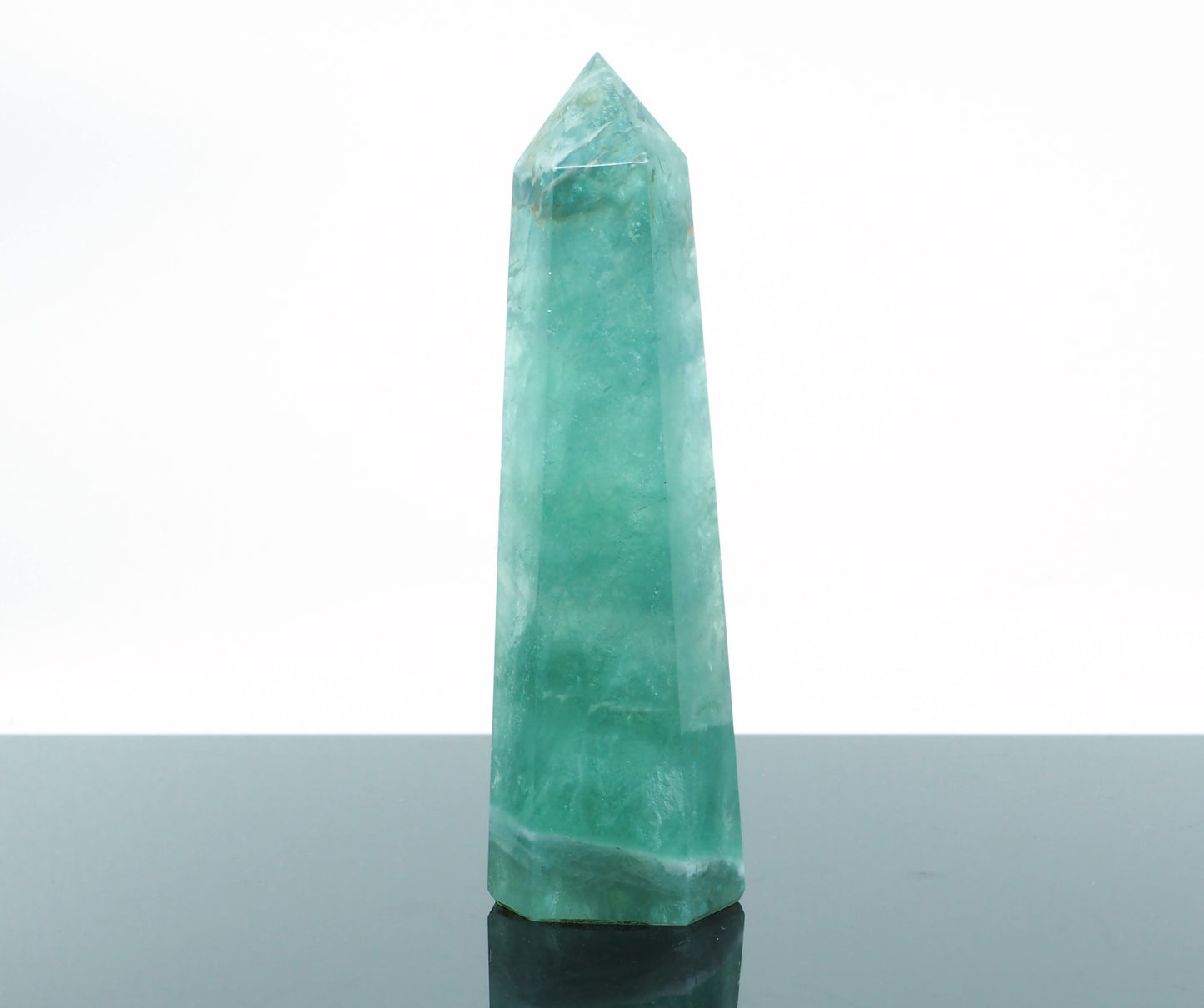Green Fluorite Obelisk