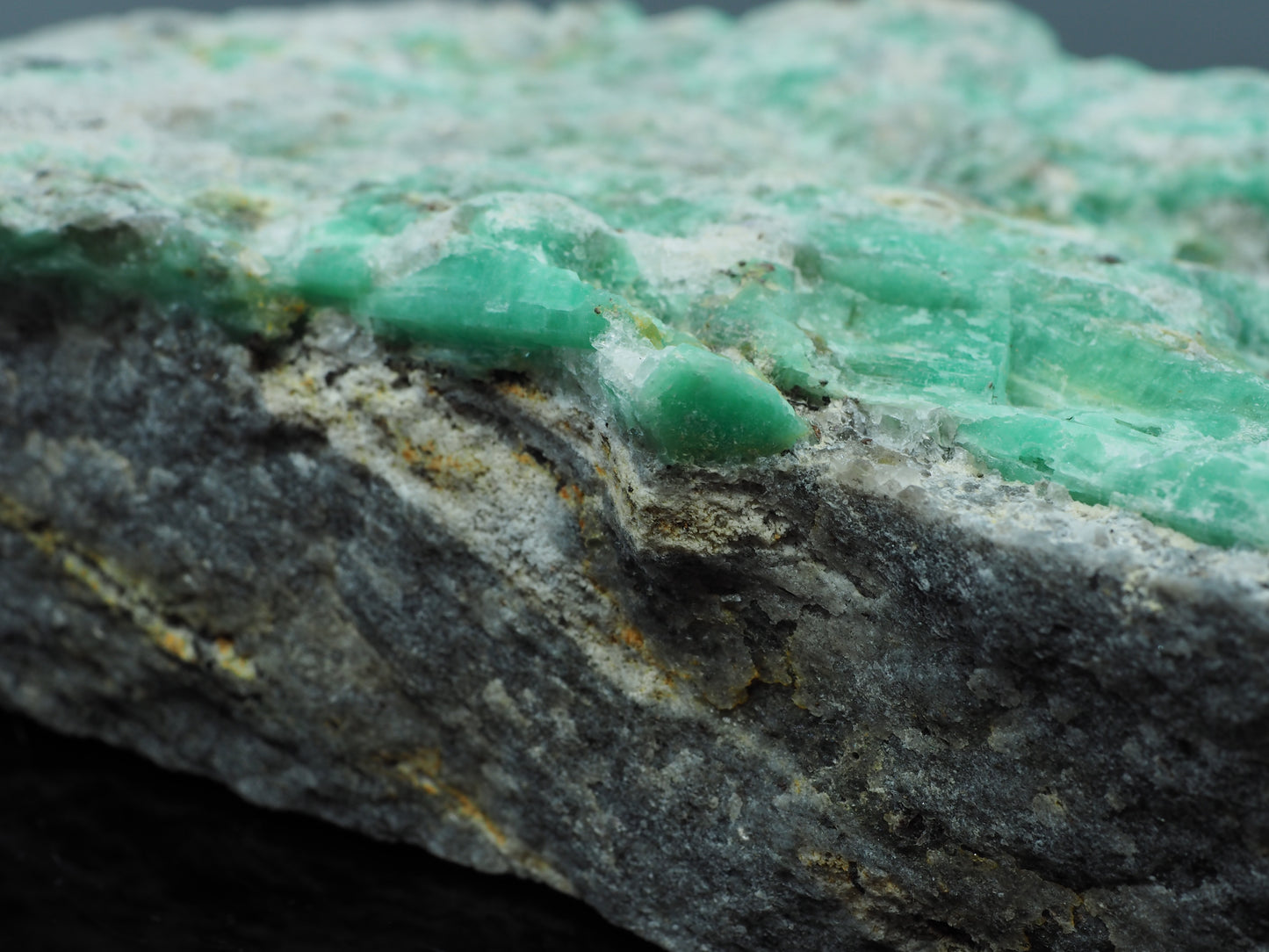 Emerald Crystal in Matrix