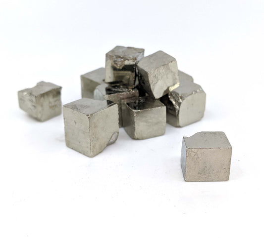 Pyrite Crystal Cubes 1pc.