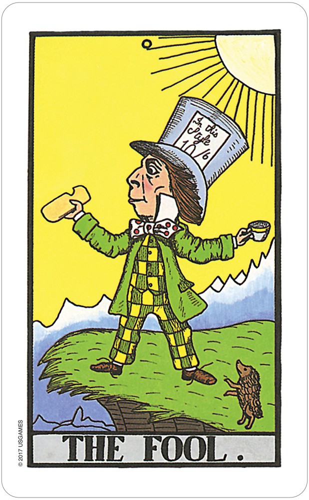 The Wonderland Tarot in Tin