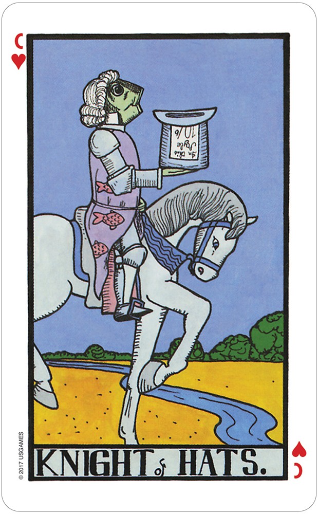 The Wonderland Tarot in Tin