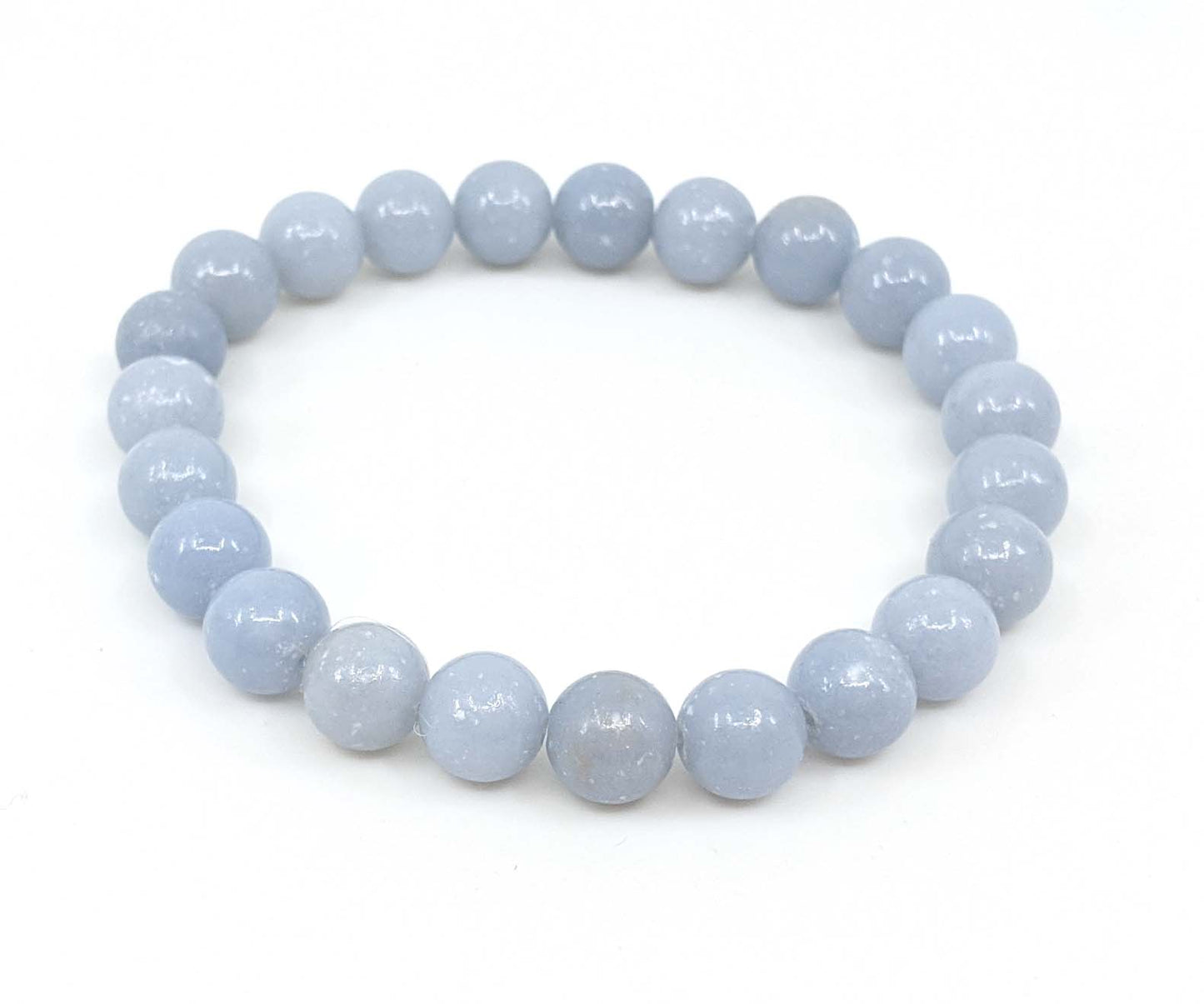 Angelite 8mm Stretch Bracelet