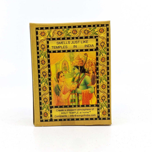 Song Of India - India Temple Incense Cones 25 Cones