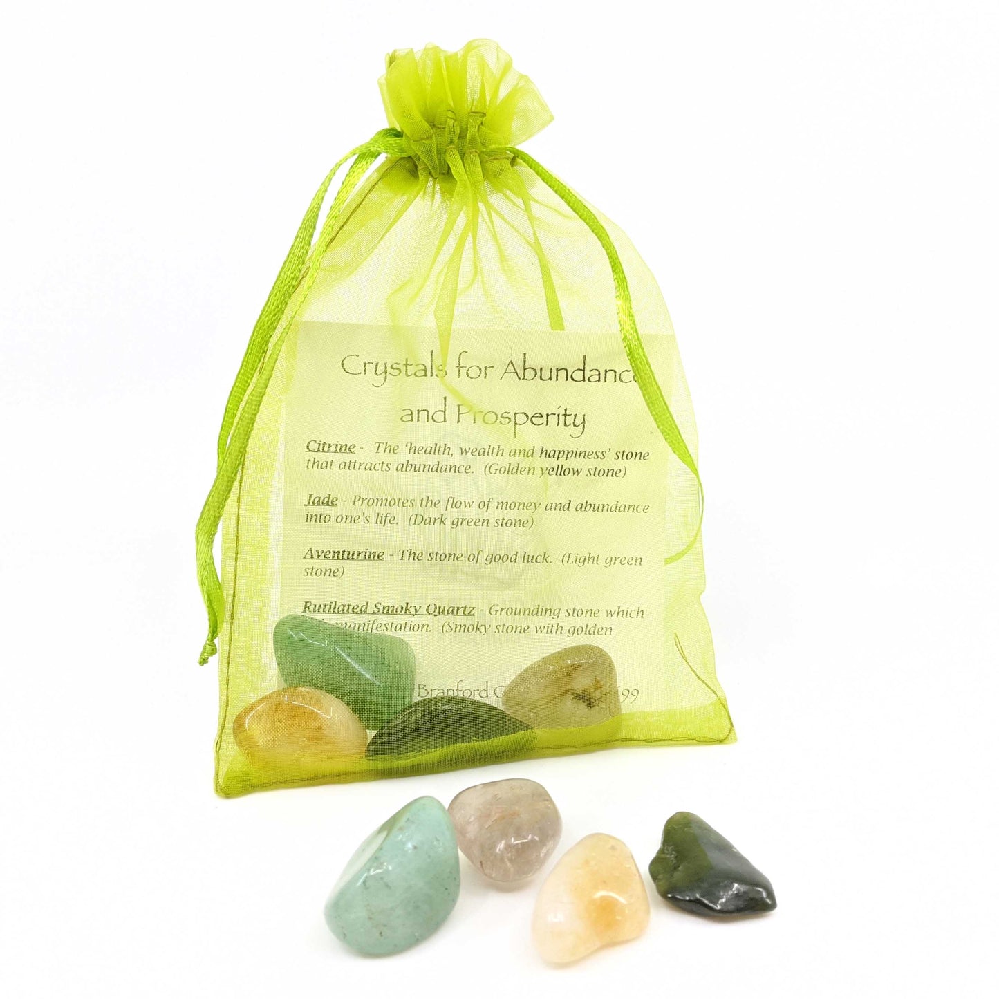 Abundance Energy Stone Pouch"