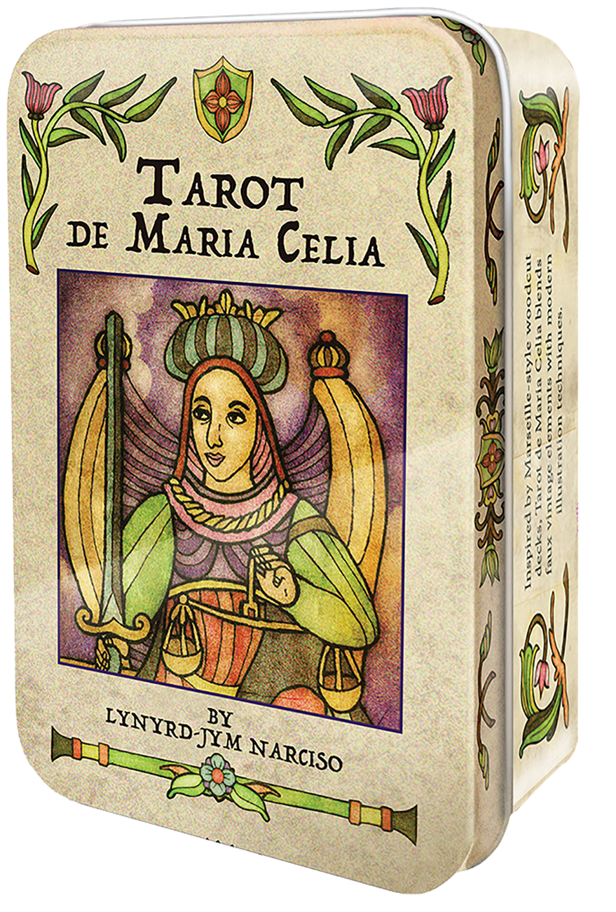 Tarot de Maria Celia in a Tin
