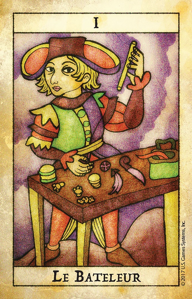 Tarot de Maria Celia in a Tin