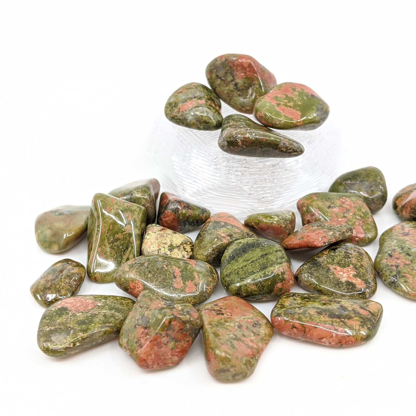 Unakite Tumble Polished 1pc.