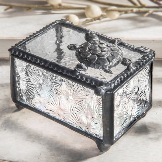 Box 331 Clear Florentine Turtle Box