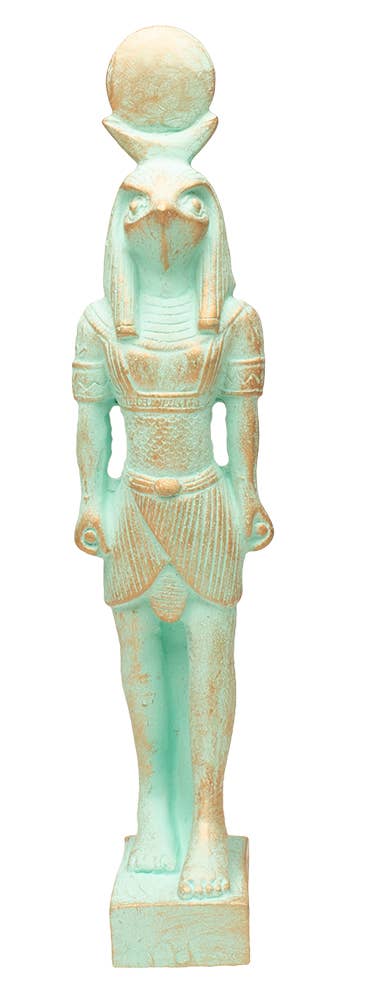 Ra Statue - Patina - 8"
