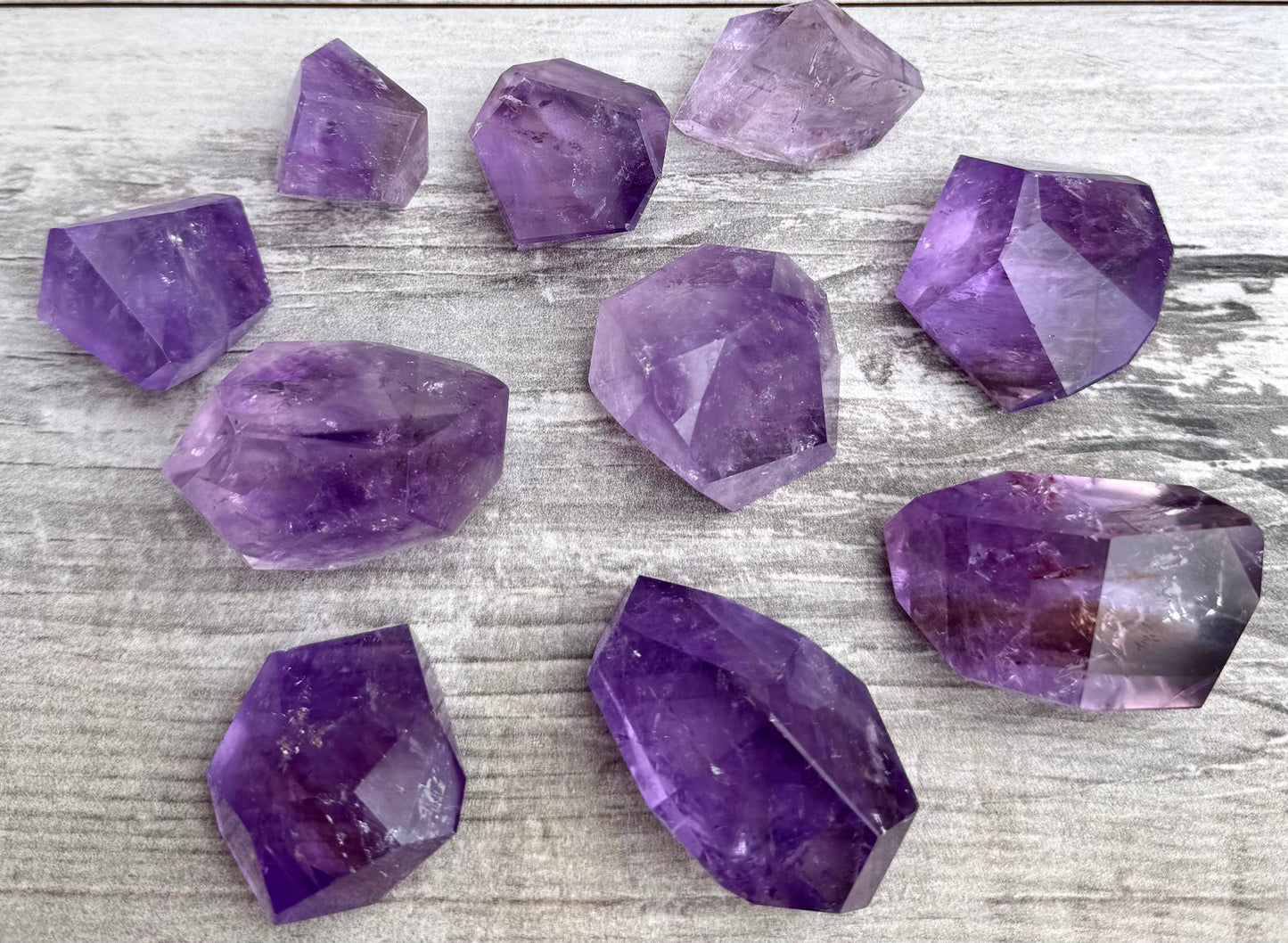 Natural Ametrine Freeforms