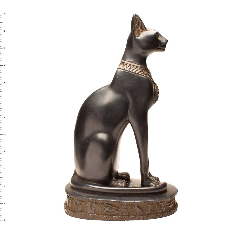 Bastet Cat Statues - Black - Egyptian Goddess