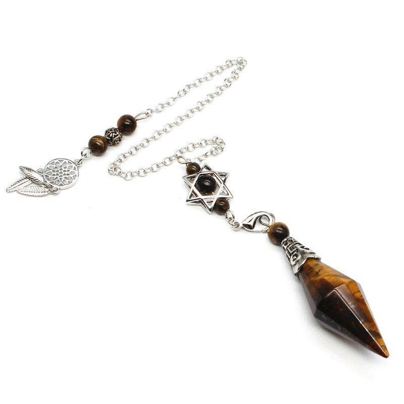 Dream Catcher Chain Conical Chakra Pendulum Charms