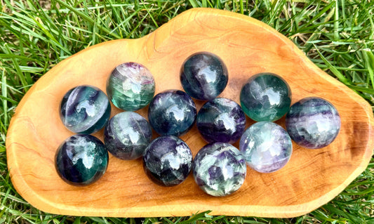 Natural Fluorite Sphere 35mm