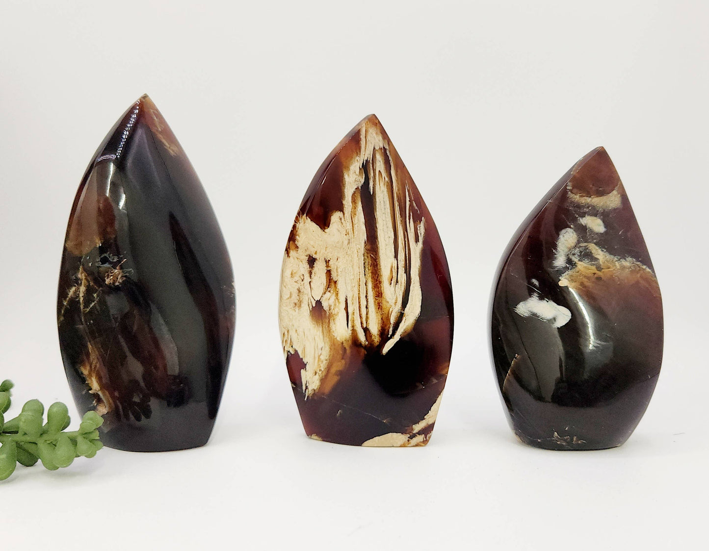 Amber Free Form Flame Shapes