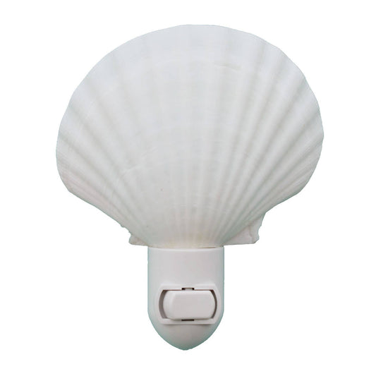Irish Scallop Seashell Night Light