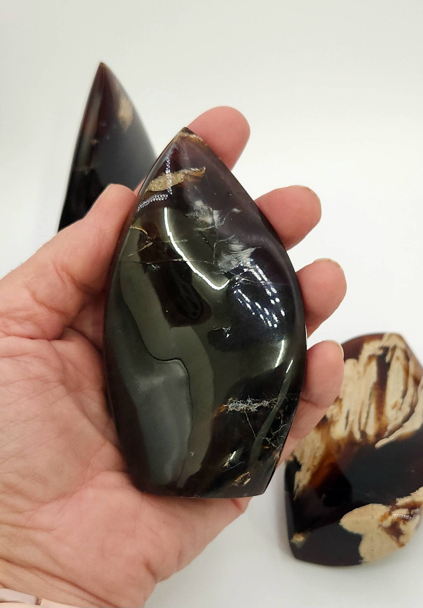 Amber Free Form Flame Shapes