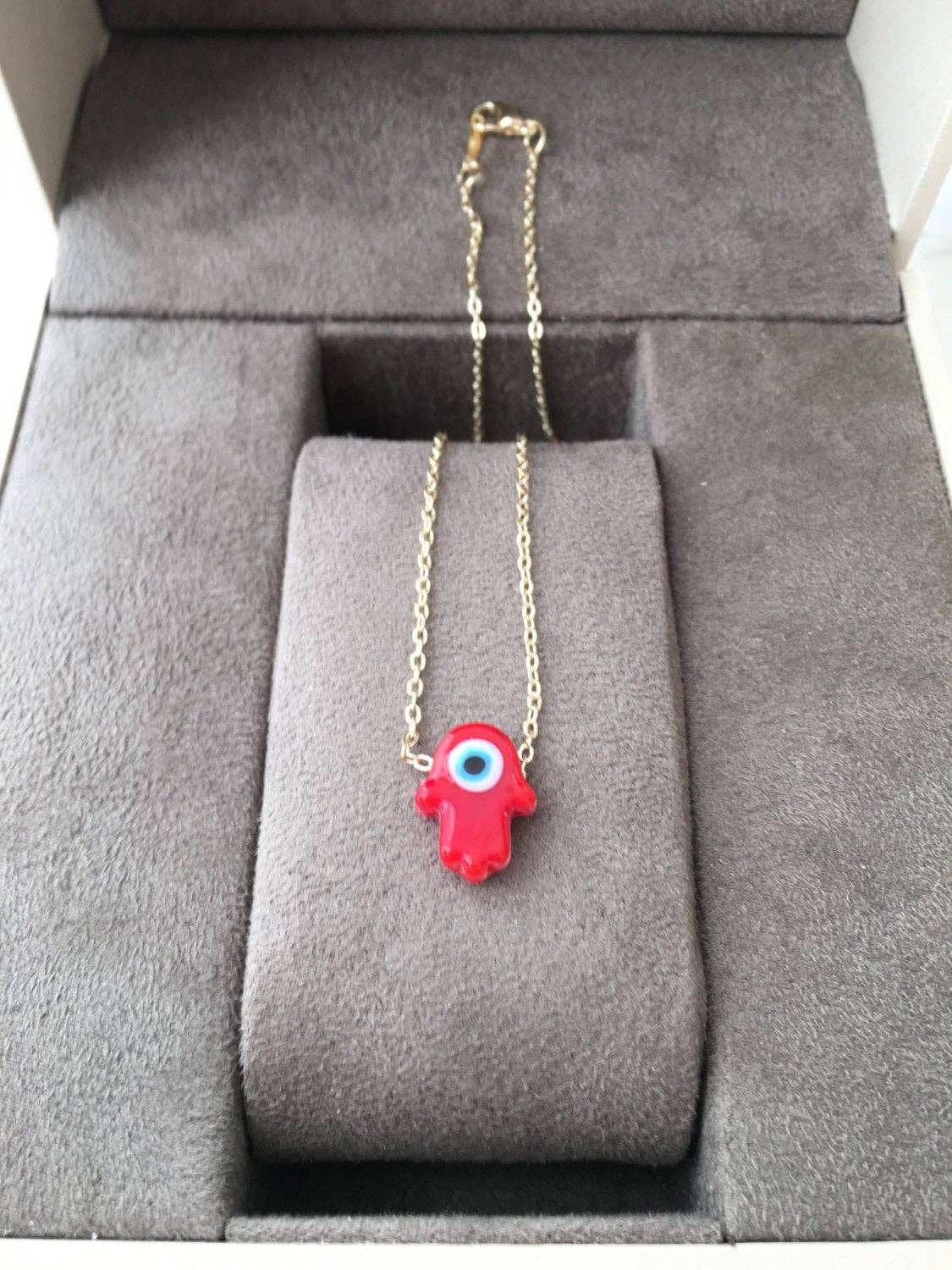 Hamsa and Evil Eye Necklace