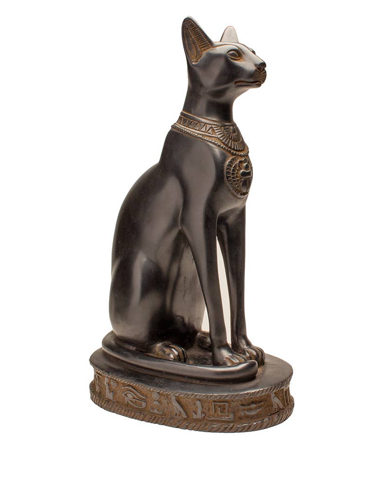 Bastet Cat Statues - Black - Egyptian Goddess