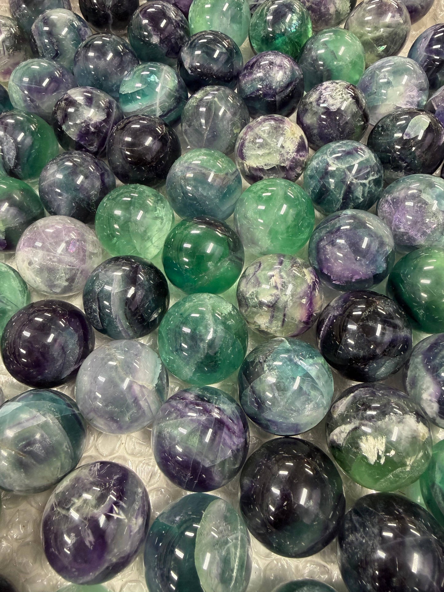 Natural Fluorite Sphere 35mm
