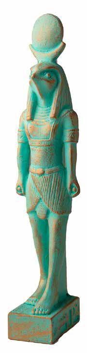 Ra Statue - Patina - 8"