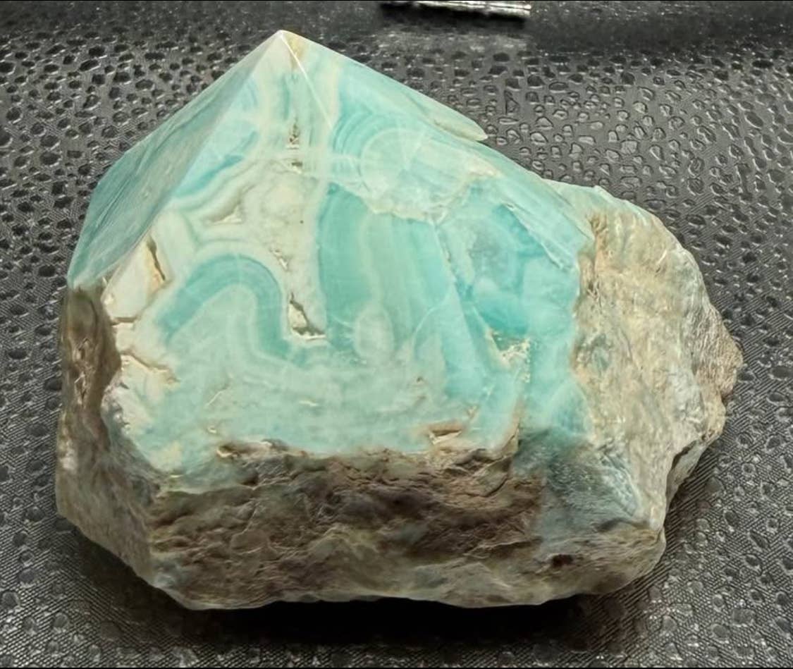 Seafoam Calcite Rough Points