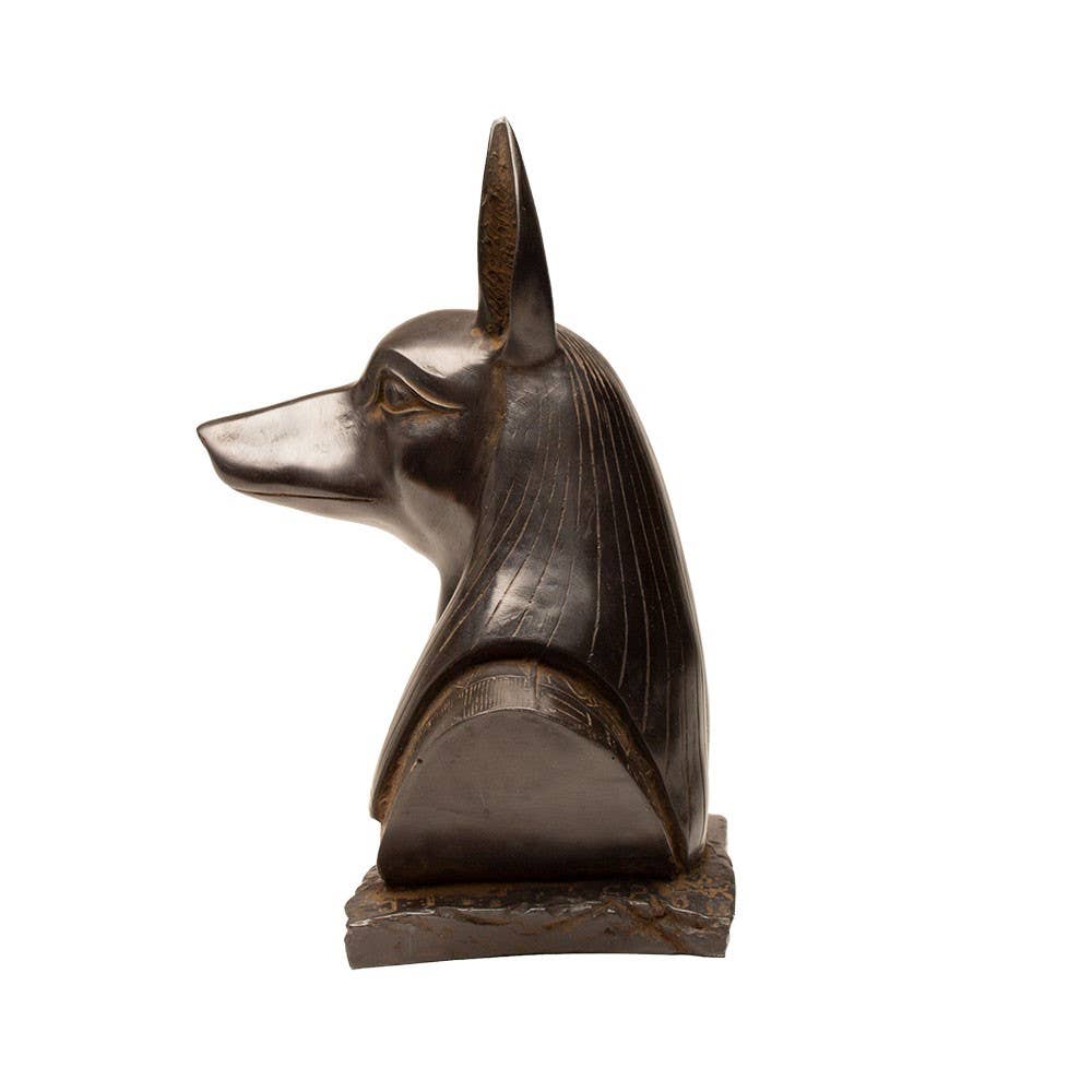 Anubis Bust - Black - 7"