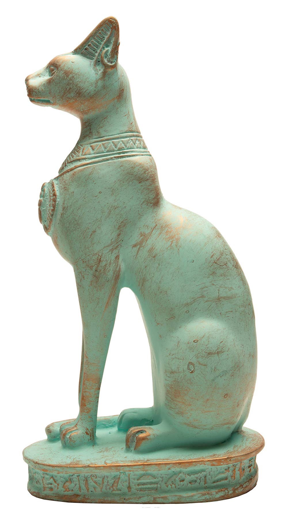 Bastet Cat Statues - Patina - Egyptian Goddess