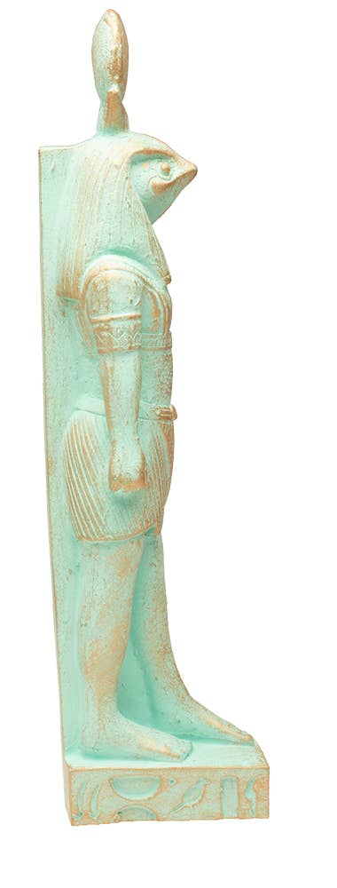 Ra Statue - Patina - 8"