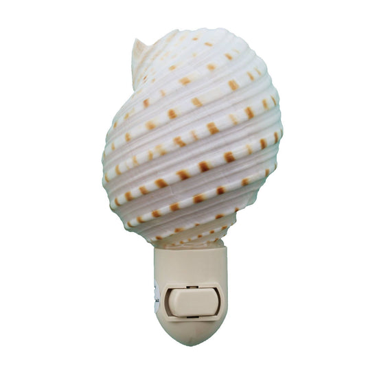 Spotted Tonna Seashell Night Light