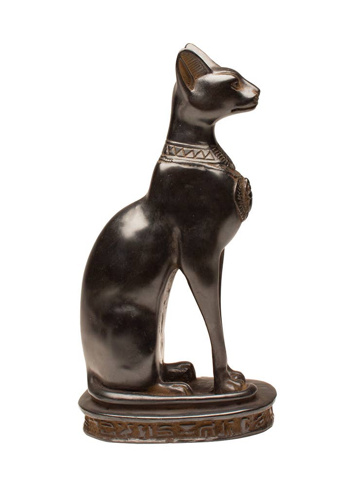 Bastet Cat Statues - Black - Egyptian Goddess