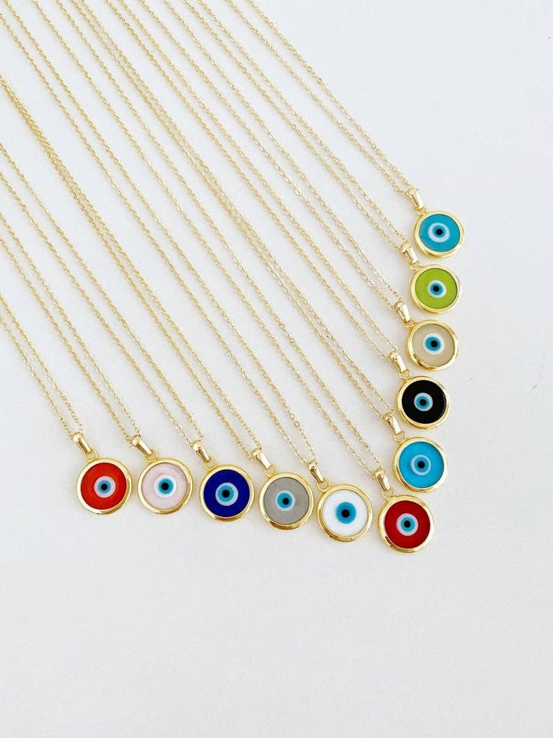 Murano Glass Evil Eye Necklace