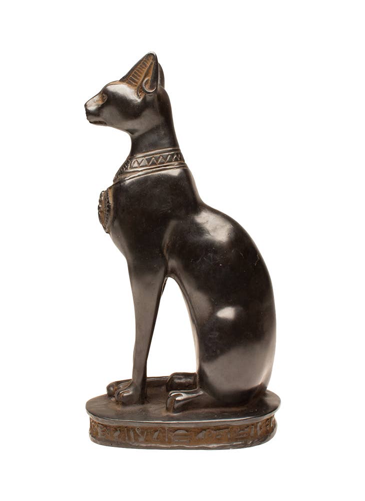 Bastet Cat Statues - Black - Egyptian Goddess
