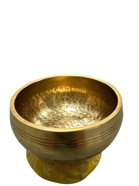 Tibetan Hand Hammered Singing Bowl 4"