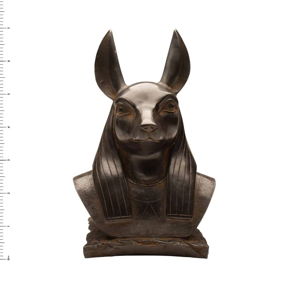 Anubis Bust - Black - 7"