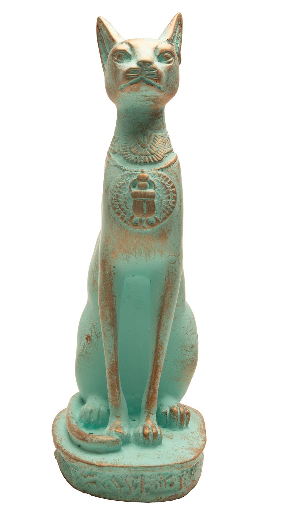 Bastet Cat Statues - Patina - Egyptian Goddess