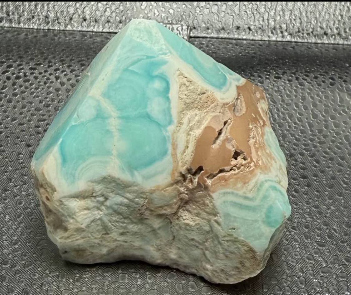 Seafoam Calcite Rough Points