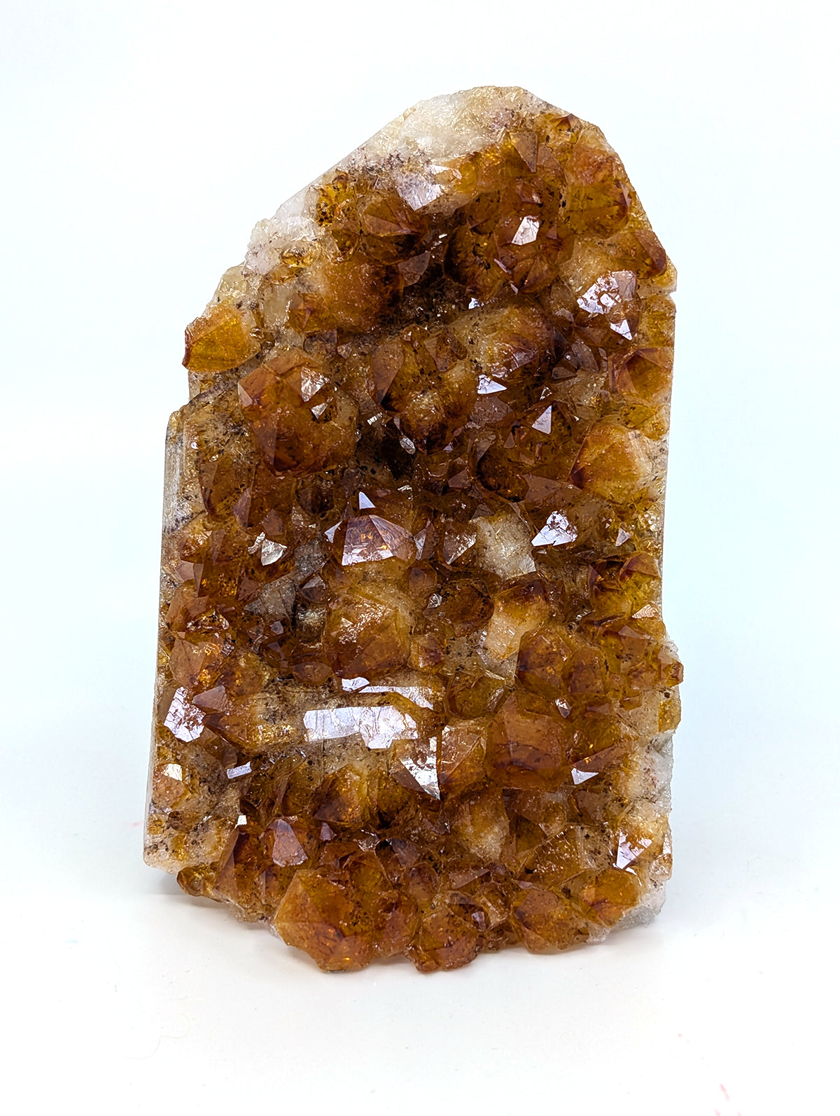 Citrine Cut Base Standing