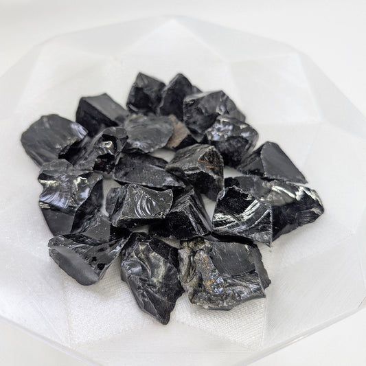 Black Obsidian Natural Raw