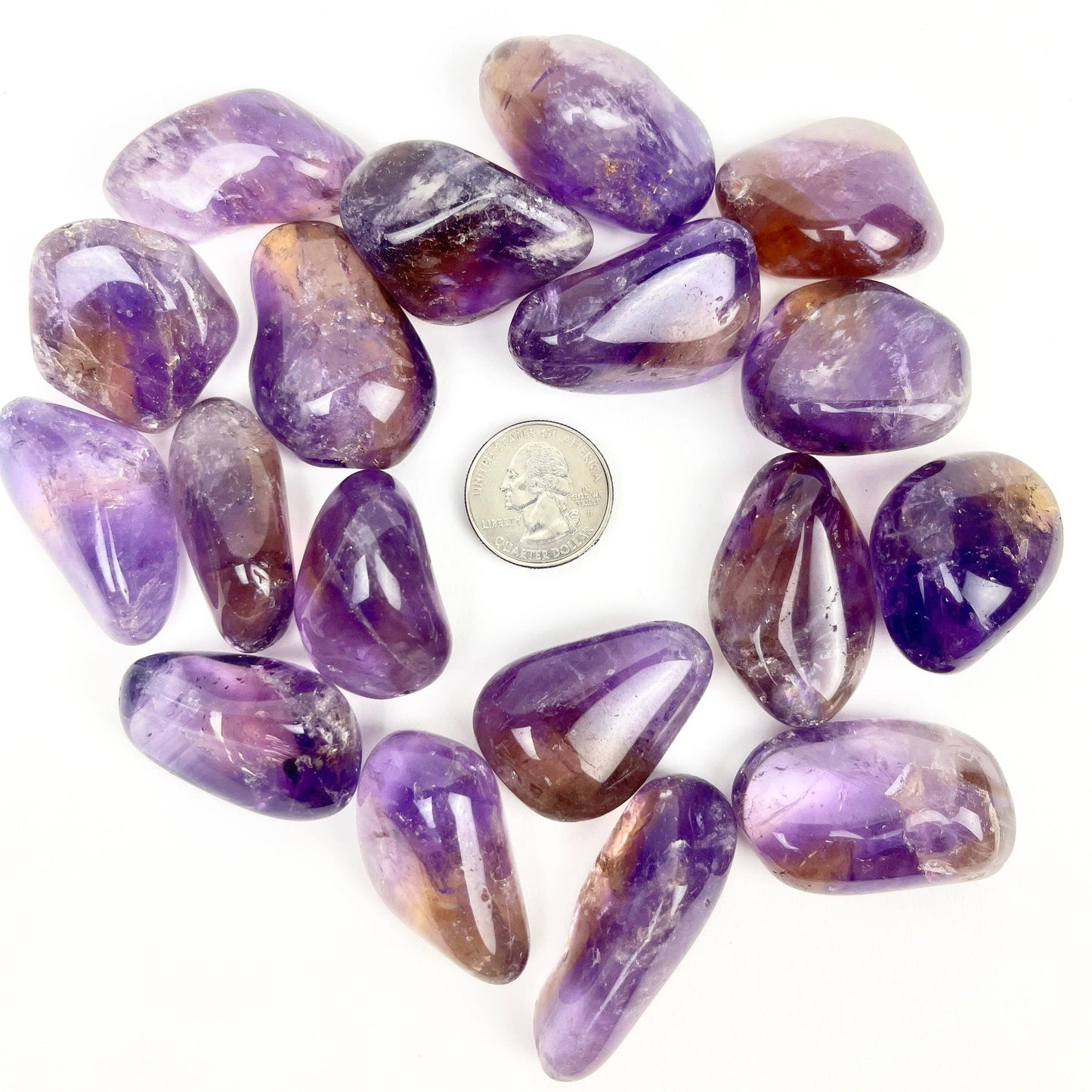 Ametrine - Tumbled - 35-50mm  - 1pc.